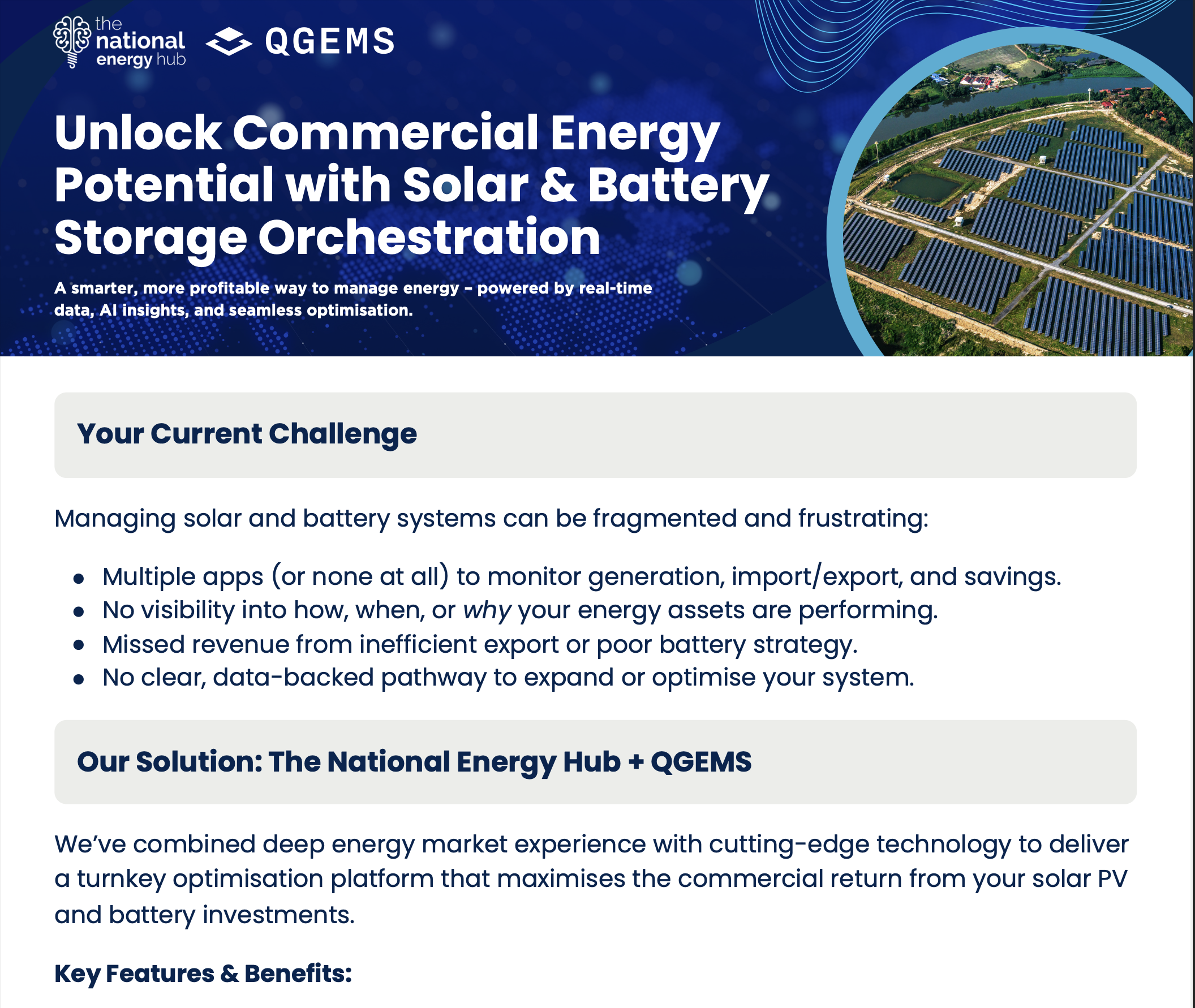 AI Energy Management and Optimisation for Solar and Battery Assets Thumbnail